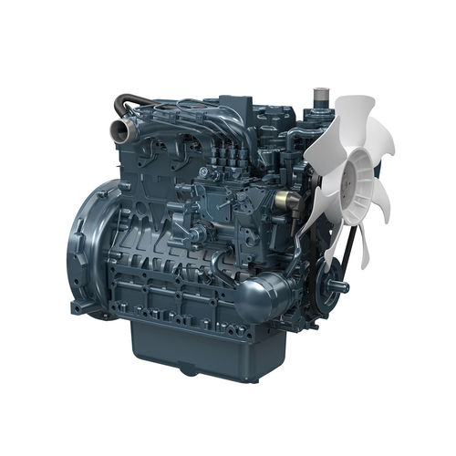 Дизельный двигатель - V2003-M-E2B  series - KUBOTA Engine - 4 цилиндра / линейный / охлаждаемый водой