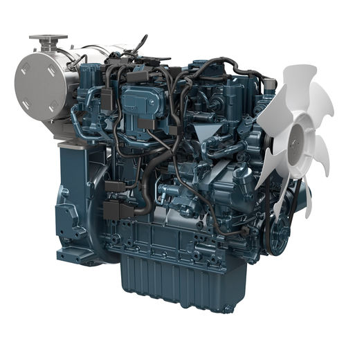 Дизельный двигатель - V1505-CR-TE5 - KUBOTA Engine - 4 цилиндра / турбо / прямой впрыск
