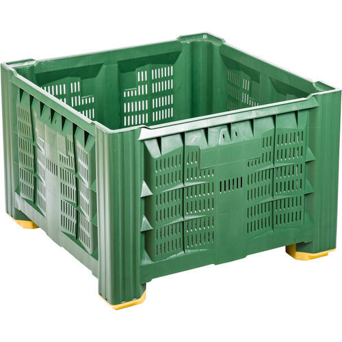 Ящичный поддон из полиэтилена - MOD 110 M - PALBOX PALLETS E CONTENITORI SPA - для применения в пищевой отрасли / из перерабатываемых материалов / большой