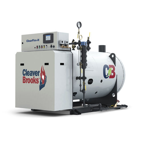 Паровой котел - ClearFire-H - Cleaver-Brooks - на природном газе / горизонтальный / низкие выбросы NOx