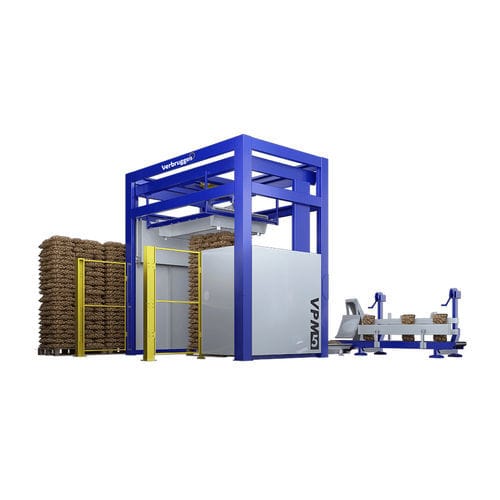 Штабелер снизу - VPM-5 - Verbruggen Palletizing Solutions - со стопкоукладчиком / для мешков / для погрузно-разгрузочных работ