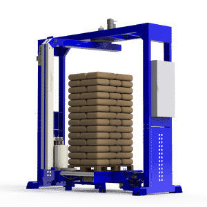 Паллетообмотчик с поворотным кронштейном - VAW - Verbruggen Palletizing Solutions - вертикальный / автоматический / с электромагнитным тормозом