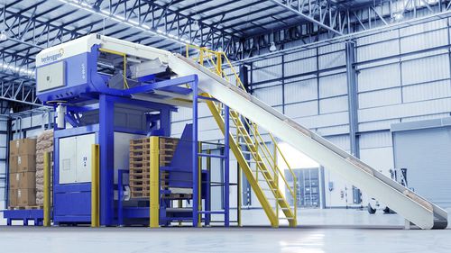 Штабелер сверху - VPM-8 - Verbruggen Palletizing Solutions - для мешков / для позиционирования / для трубы