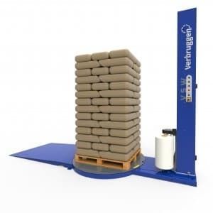 Паллетообмотчик с поворотным столом - VSW - Verbruggen Palletizing Solutions - вертикальный / автоматический / с механической тормозной системой