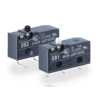 Переключатель на пружине - DB Series - ZF switches and sensors - однополюсный / IP50 / переменный ток