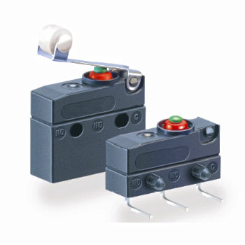 Переключатель с рычагом - DC Series - ZF switches and sensors - на пружине / однополюсный / IP67