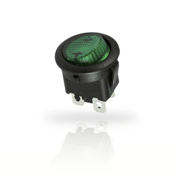 Клавишный переключатель - RR Series - ZF switches and sensors - на пружине / однополюсный / брызгозащищенный