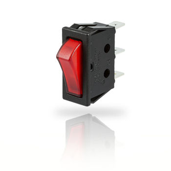 Клавишный переключатель - TR Series - ZF switches and sensors - на пружине / однополюсный / с подсветкой