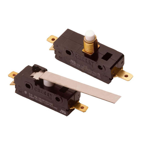 Микропереключатель с отключением - E Series - ZF switches and sensors - на пружине / SPDT / двухполюсный