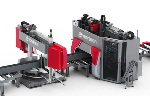 Пила для сверления - Voortman Steel Machinery - ленточная / для металлов / для профилей