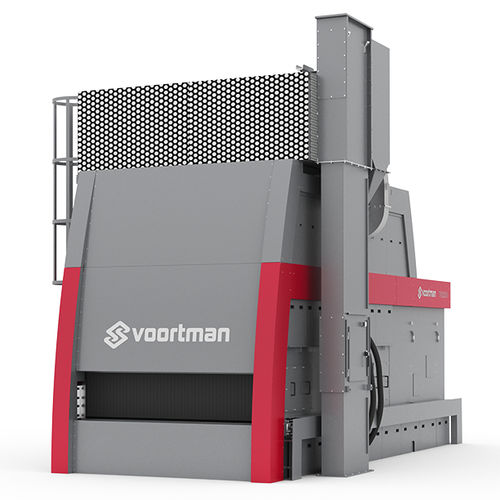 Дробеструйный аппарат с роликовым конвейером - VSB series - Voortman Steel Machinery - для металла / для профилей / для толи