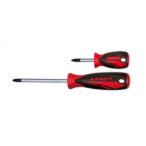 Отвертка Pozidriv - C710 series - A-Kraft Tools Manufacturing Co., Ltd. - с короткой ручкой