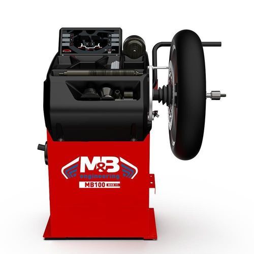 Устройство для балансировки колес для мотоцикла - MB100 BIKE HS - M & B Engineering S.r.l. - автоматическое / автоматизированное