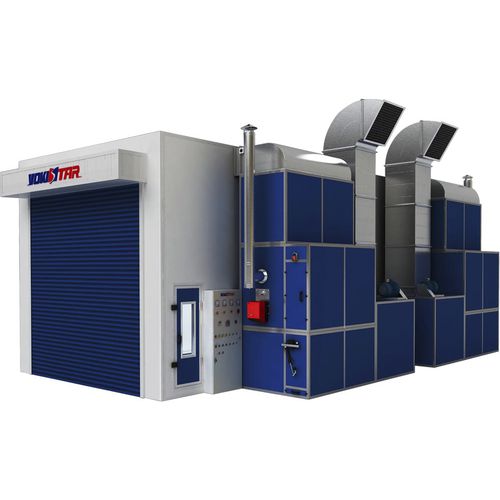 Закрытая окрасочная кабина - YS-TB15 - Guangzhou YOKISTAR Co., Ltd. - для грузовиков / с фильтром / по индивидуальному заказу