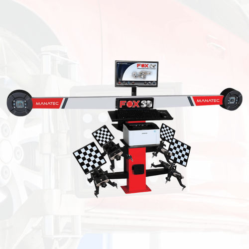 Машинa для регулирования геометрии колес 3D - FOX PTX - Manatec Electronics Pvt. Ltd. - для легковых автомобилей