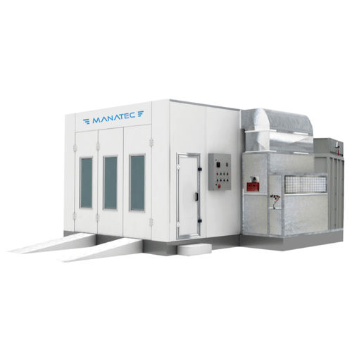 Закрытая окрасочная кабина - PB Eco 700 - Manatec Electronics Pvt. Ltd. - для транспортных средств / автоматическая / с ручным управлением