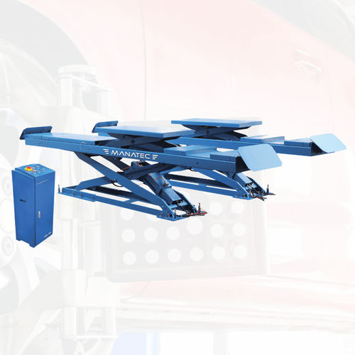 Двойной ножничный автомобильный подъемник - WASL D 40 - Manatec Electronics Pvt. Ltd. - 4 тонны / 2 тонны / электрогидравлический