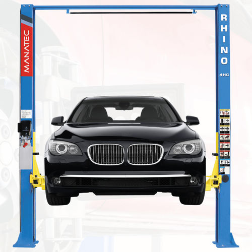Двухстоечный автомобильный подъемник - RHINO 4 HC - Manatec Electronics Pvt. Ltd. - 4 тонны / электрогидравлический / для легковых автомобилей