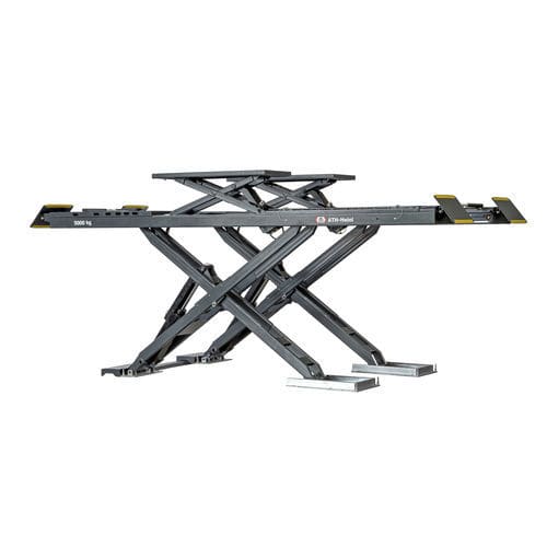 Ножничный автомобильный подъемник - ATH-Cross Lift 40 UGA - ATH-Heinl GmbH & Co. KG - 4 тонны / электрогидравлический / для легковых автомобилей