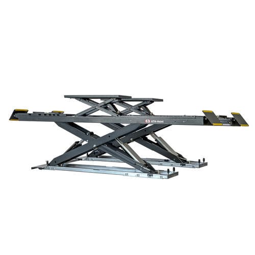 Ножничный автомобильный подъемник - ATH-Cross Lift 35 UGA - ATH-Heinl GmbH & Co. KG - 3,5 тонны / электрогидравлический / для легковых автомобилей