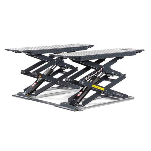 Двойной ножничный автомобильный подъемник - ATH-Frame Lift 30FZ - ATH-Heinl GmbH & Co. KG - 3 тонны / электрогидравлический / для легковых автомобилей