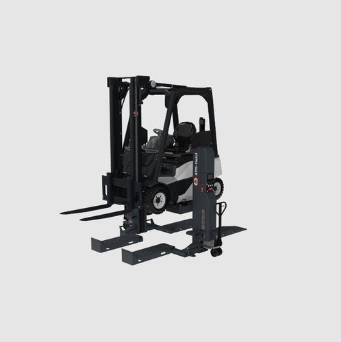 Электрогидравлический автомобильный подъемник -  ATH RG5.5-2 WB Fork - ATH-Heinl GmbH & Co. KG - для легковых автомобилей / для вилочного погрузчика / AC 380 В