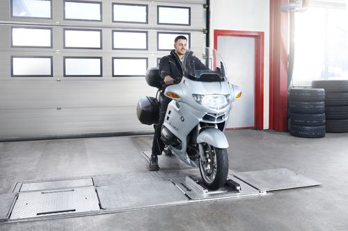 Стенд для испытаний тормозов для мотоцикла - ATT Nussbaum Prüftechnik GmbH - роликовый