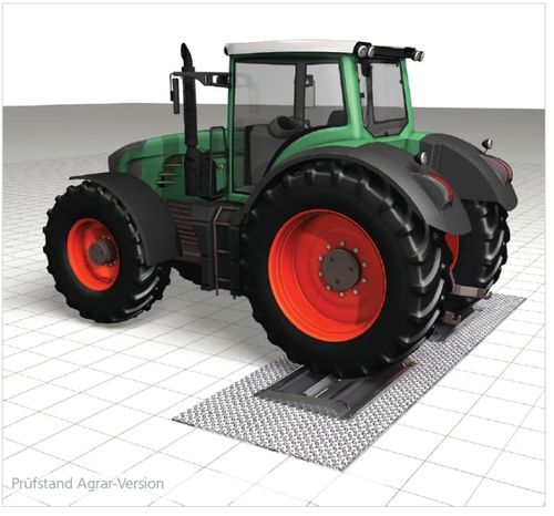 Стенд для испытаний тормозов для легковых автомобилей - ATT Nussbaum Prüftechnik GmbH - для автобуса / для грузовика / для сельскохозяйственного транспортного средства