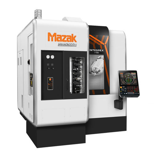 Обрабатывающий центр ЧПУ 4 оси - Integrex i-150 - Mazak - вертикальный / для фрезерования / для производства небольших деталей