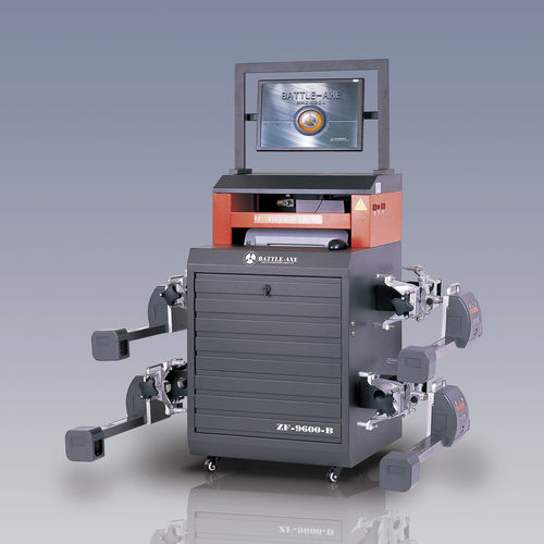 Машинa для регулирования геометрии колес CCD - ZF-9600-B - Battle-Axe Auto Electronic Equipment Co., Ltd. - для легковых автомобилей
