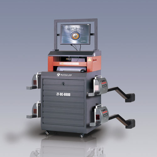 Машинa для регулирования геометрии колес CCD - ZF-DC-6600 - Battle-Axe Auto Electronic Equipment Co., Ltd. - для автобуса / для грузовика