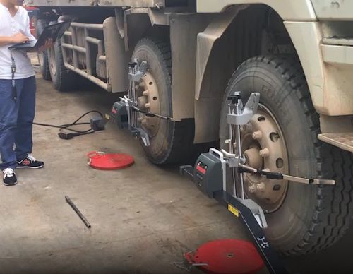 Машинa для регулирования геометрии колес CCD - ZF-DC-700 - Battle-Axe Auto Electronic Equipment Co., Ltd. - для грузовика / переносная
