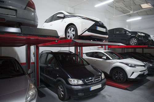 Платформа для парковки с 2 уровнями - 13133M - Cascos Maquinaria, S.A.