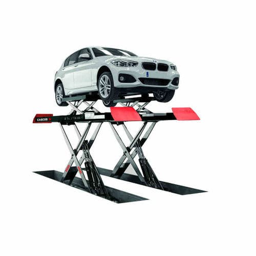 Двойной ножничный автомобильный подъемник - T5.5AX  - Cascos Maquinaria, S.A. - 3,5 тонны / 5 тонн / гидравлический
