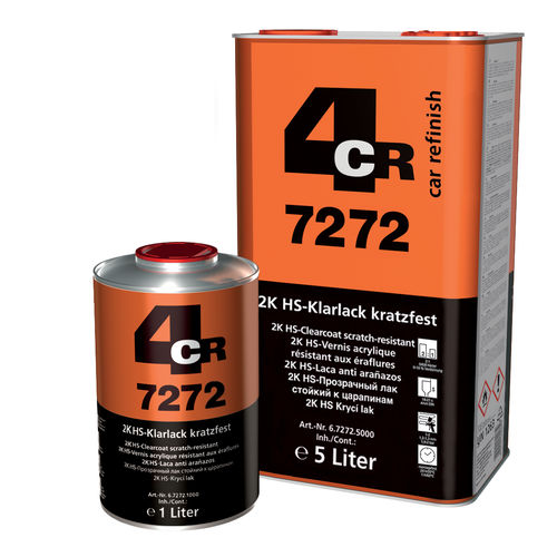 Двухкомпонентный лак - 7272 series - 4CR - KWK Holding GmbH & CO KG - из акрила / для кузова / с высоким сопротивлением