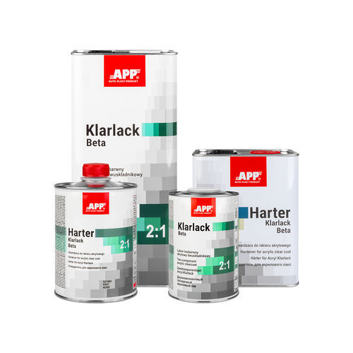 Лак для отделки - Klarlack Beta 2:1+Harter - APP sp. z o.o. - двухкомпонентный / из акрила / для кузова