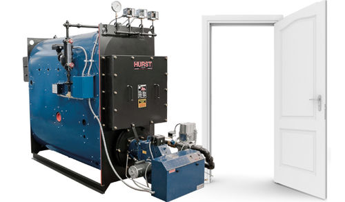 Паровой котел - LPE series - Hurst Boiler - газовый / жаротрубный
