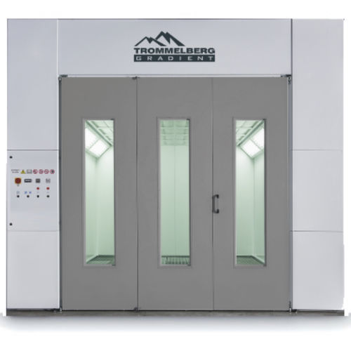 Закрытая окрасочная кабина - SB7428DB - August Handel GmbH - CARFIT - для транспортных средств / с фильтром / вентилируемая