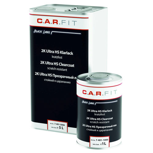Лак для отделки - 7-4 series  - August Handel GmbH - CARFIT - для покрытия / двухкомпонентный / из акрила