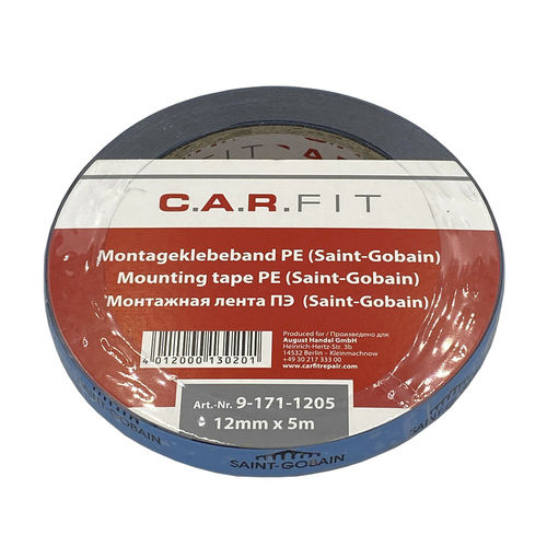 Клейкая лента сборка - 9-171 series - August Handel GmbH - CARFIT - для фиксации / из полиэтилена / черная