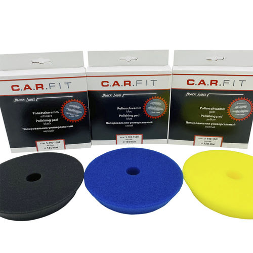 Мягкий полировальный диск - 5-100-15 series - August Handel GmbH - CARFIT - из губки