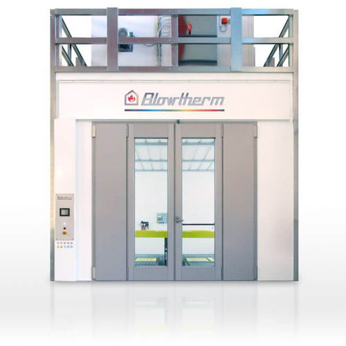 Закрытая окрасочная кабина - Space Saver - Blowtherm S.p.A. - для транспортных средств / компактная / ATEX