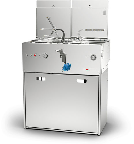 Очистительная установка для воды - Duplex-800 - B-TEC GmbH - путем опрыскивания / с растворителем / с щеткой
