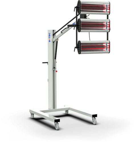 Инфракрасный осушитель - IR-X3 - B-TEC GmbH - непрерывного действия / для окрашивания / для кузова