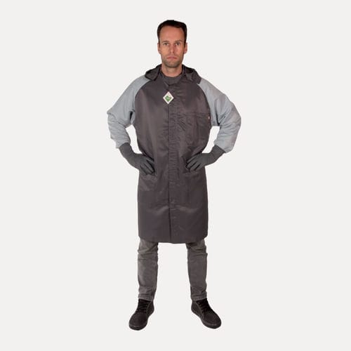 Рабочий рабочий костюм - SAFETY neo Gown - DREFI Drehkopf & FIDI GmbH - от химических воздействий / из ткани / из углеродной нити