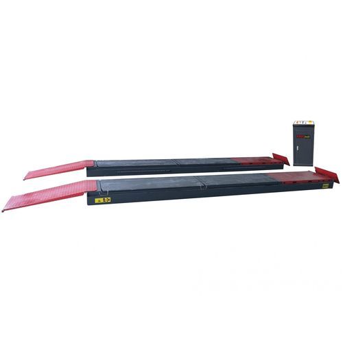 Двойной ножничный автомобильный подъемник - 9823 - KROFtools Professional Tools - гидравлический / для легковых автомобилей
