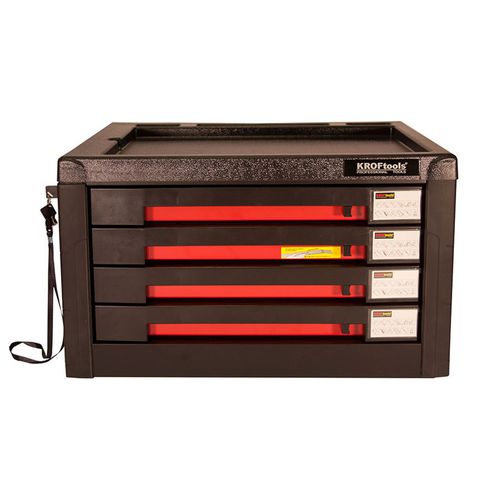 Столик для инструментов 4 выдвижных ящика - 8504 - KROFtools Professional Tools