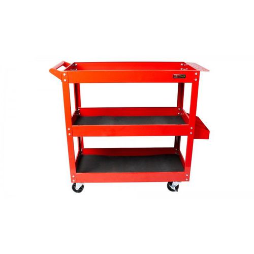 Тележка с полками - 8690 - KROFtools Professional Tools - с тормозом