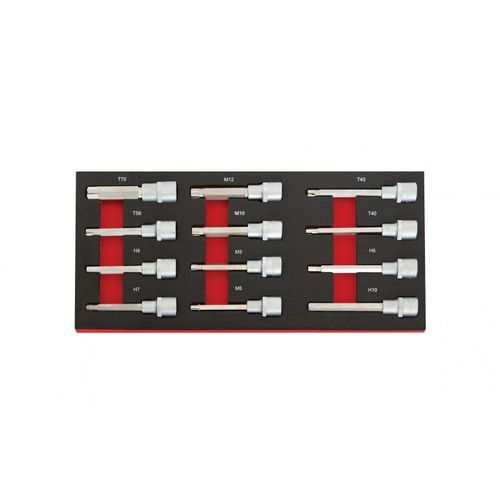 Набор торцовых ключей - 8603 - KROFtools Professional Tools