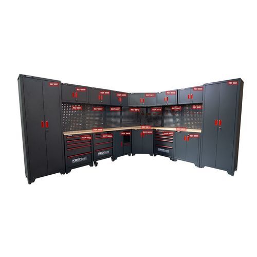 Шкаф для цеха - 8812 - KROFtools Professional Tools - напольный